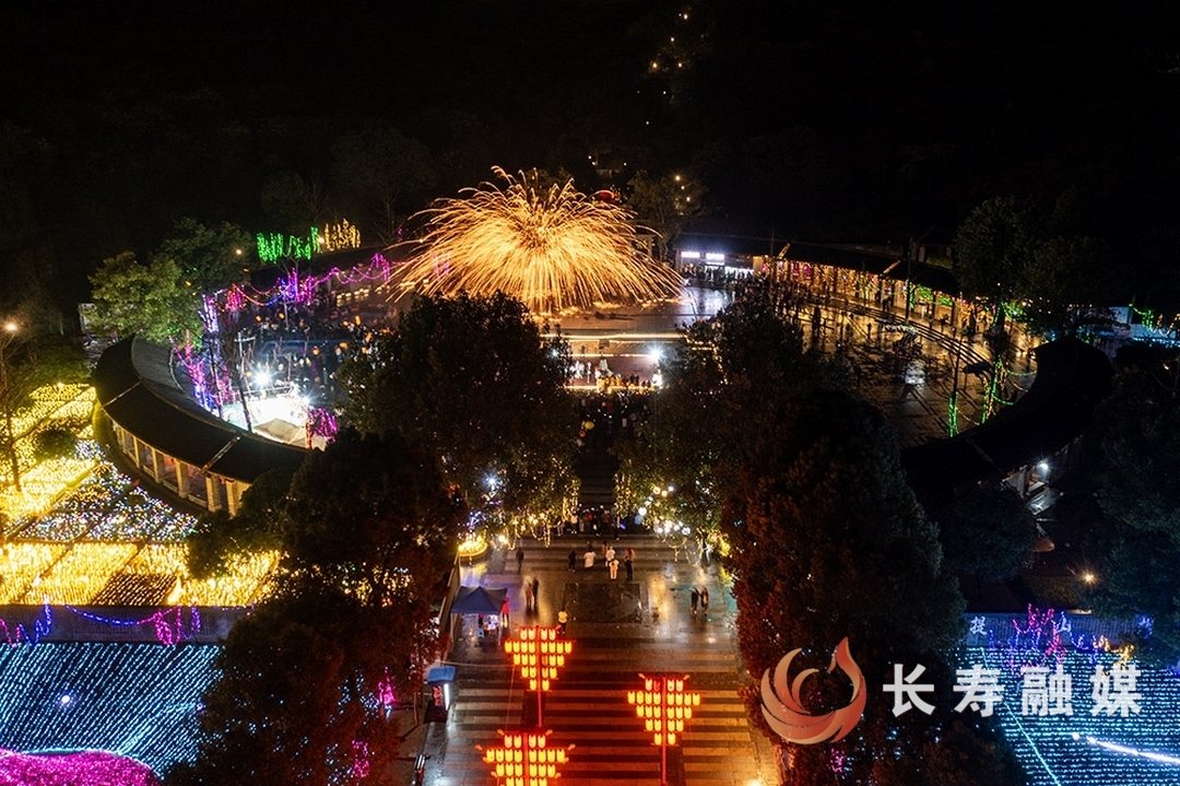 璀璨光影庆元旦 迎春灯会引客来4