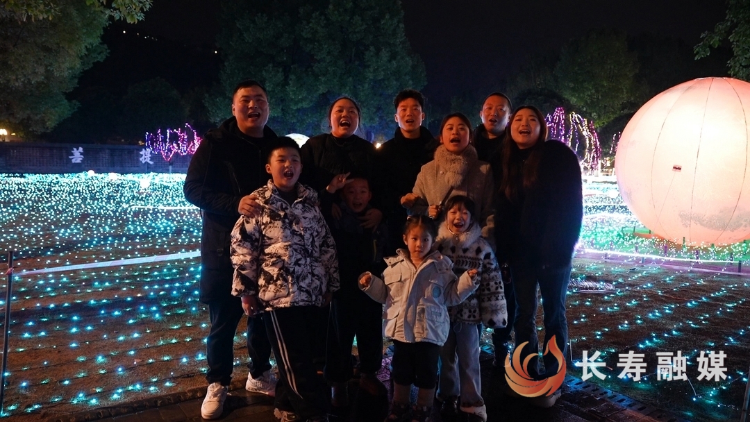 璀璨光影庆元旦 迎春灯会引客来3